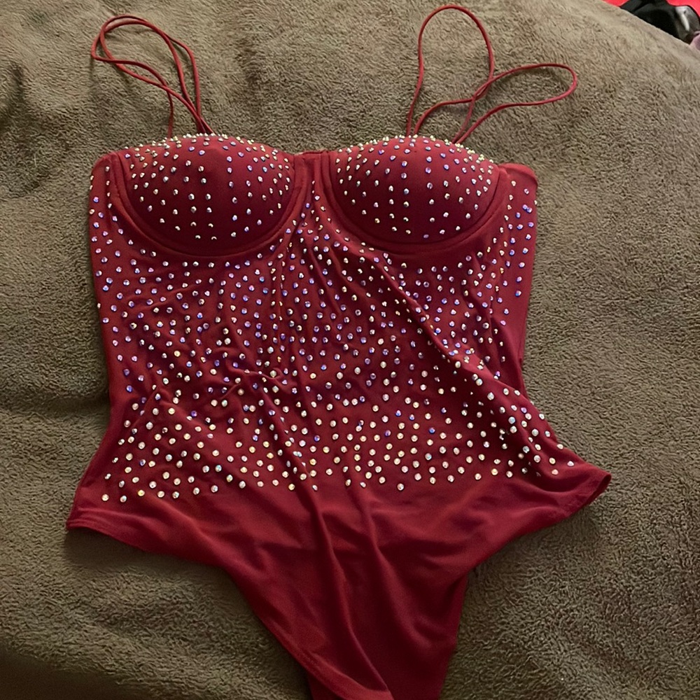 Hot body suit.